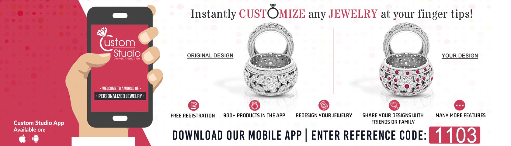 Customize Any Jewelry Instantly